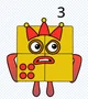 Numberblock 3