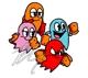 Pac-Man Ghosts