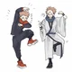 Yuji and Sukuna