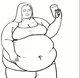 Fat Singer Adele 