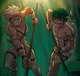 Izuku and Katsuki