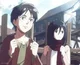 Eren and Mikasa
