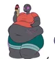 Chubby alien wife