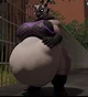 Fat mommy badger