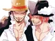 Mihawk and Shanks 