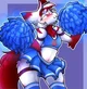 Furry Cheerleader