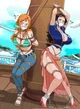 Robin and Nami