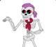 Curly The Skeleton