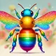 Rainbow bee