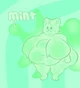 Mint the Slime cat