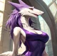 Amethyst the Sergal