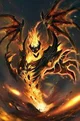 Flame demon