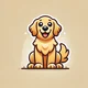 a golden retriever 