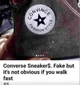 Fake converse
