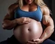 Muscle girl pregnant
