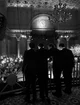 Four drunk mens
