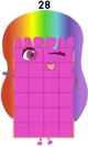 Numberblocks 28