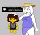 Frisk and Toriel