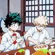 Bakugou and Midoriya