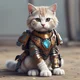 Armored kitty