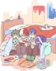 Mha boys sleepover