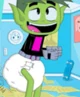 Beast Boy in diapers