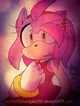 Amy Rose asustada