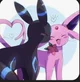 Espeon and Umbreon 
