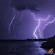 Lightning storm