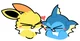 Vaporeon and Jolteon