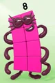 Numberblocks 8