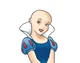 Bald Snow White