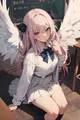 Angel at Highschool