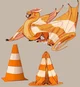 Traffic Cone Mimic