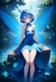 Blue Fairy Girl