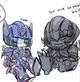 Optimus and Megatron
