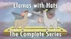 Lamas with hats