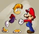 Mario y Rayman art