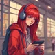 Tired Introvert Girl