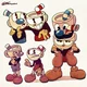 Cuphead and Mugman