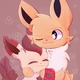 EEVEE AND LEAFION