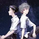 Kaworu and Shinji