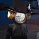 Clock woman