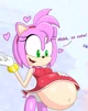 Pregnant Amy Rose 