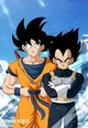 Goku y Vegeta-DBZ AU