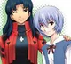 Misato and Rei