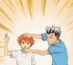 Hinata and Bokuto