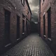 Dark alley in Abaste