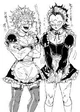 Genya y Sanemi Maid