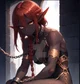 Imprisoned Elf Girl